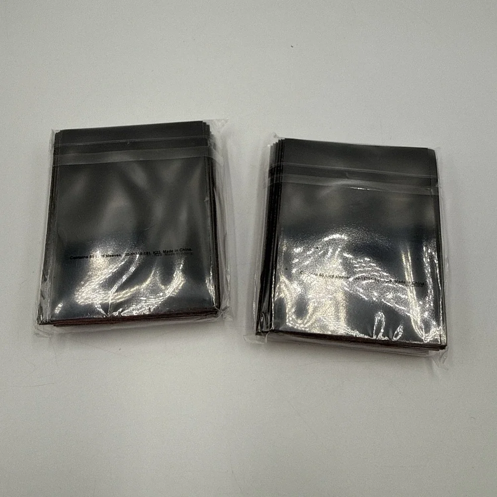 Lot Of 2 Pokémon Mega Greninja ex Chaos Rising ETB Card Sleeves packs. 65/pack